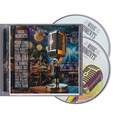 Magic Moments Tony Bennett & Bobby Vinton & Presley 2 Discos Cd