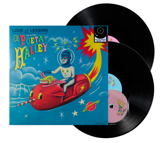 Love Of Lesbian El Poeta Halley Disco Cd + 2 Lp Vinyl