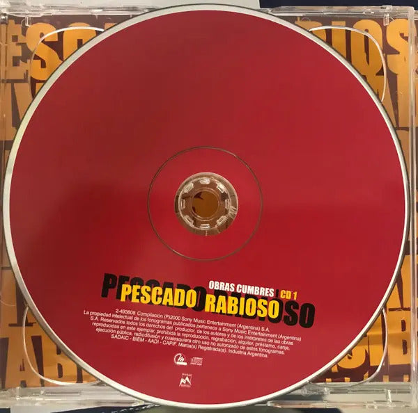 Pescado Rabioso Invisible Obras Cumbres Cd