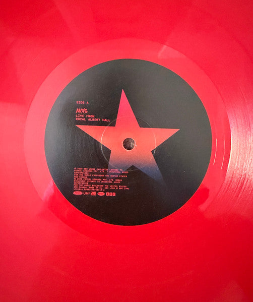 Inxs Live From Royal Albert Hall Lp Vinyl Rsd Black Friday 2025 Apple Red Vinyl Edition