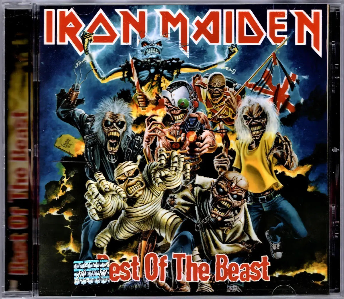CD Iron Maiden Best Of The Beast 1996 Heavy Metal Warner Music
