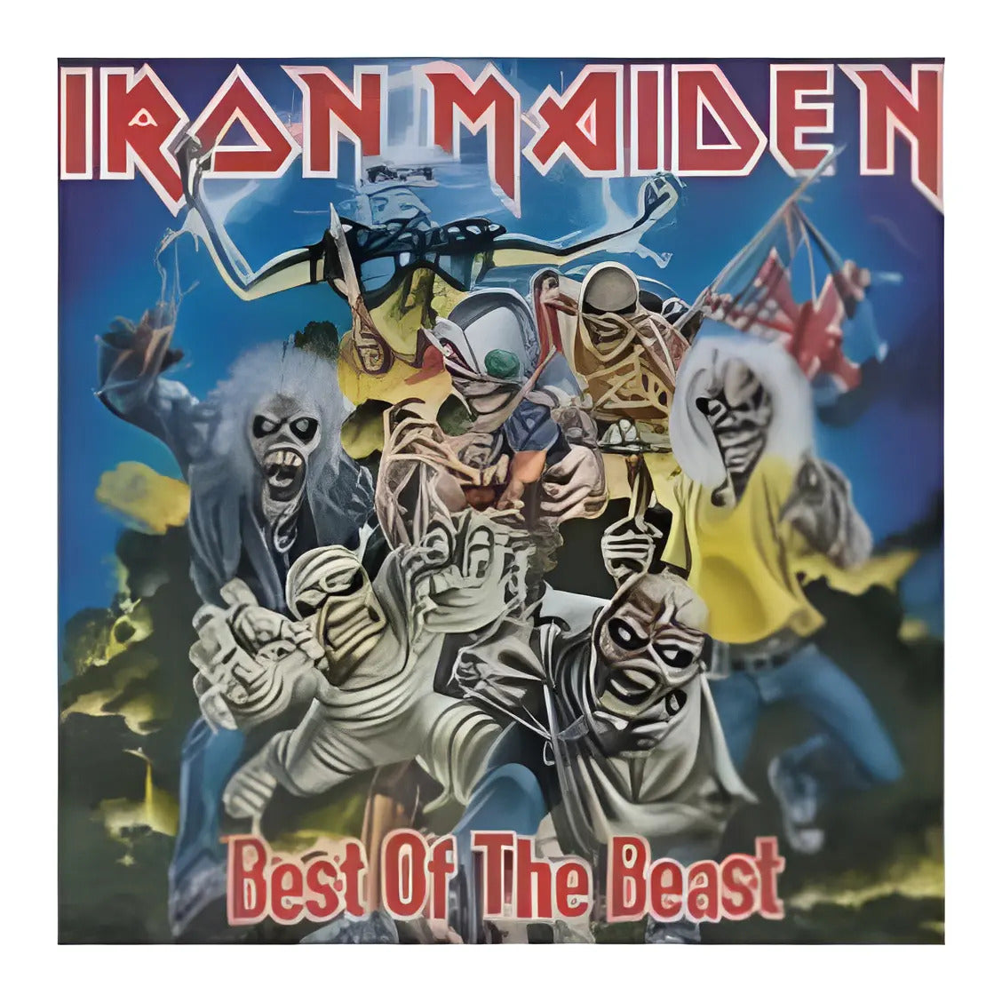 CD Iron Maiden Best Of The Beast 1996 Heavy Metal Warner Music