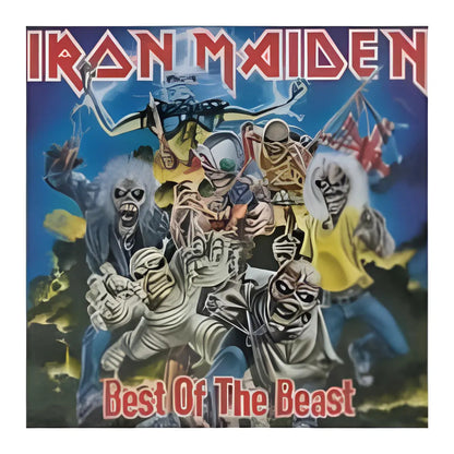 CD Iron Maiden Best Of The Beast 1996 Heavy Metal Warner Music