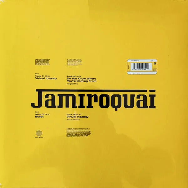 Jamiroquai Virtual Insanity Limited 30th Anniversary Vinyl