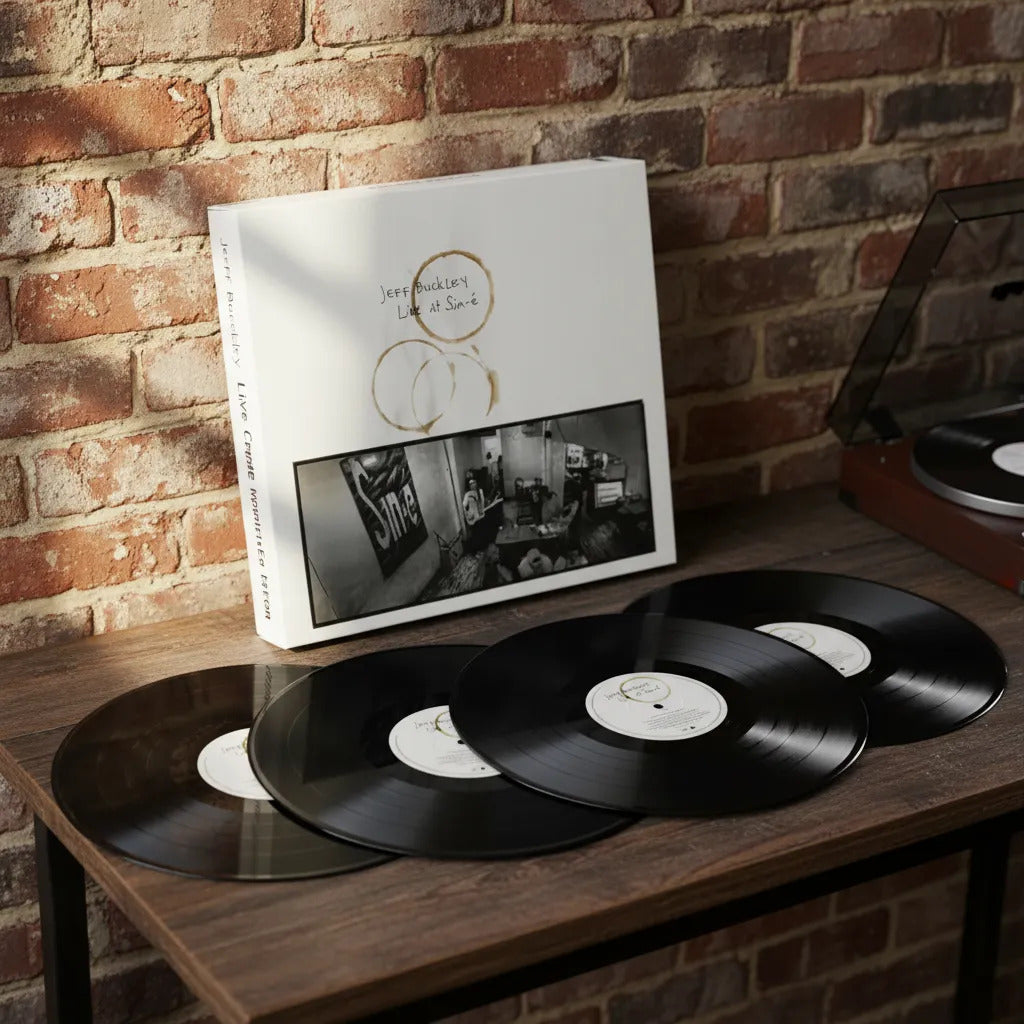 Jeff Buckley Live At Sin-e 4 Complete Box Set Repress Vinyl