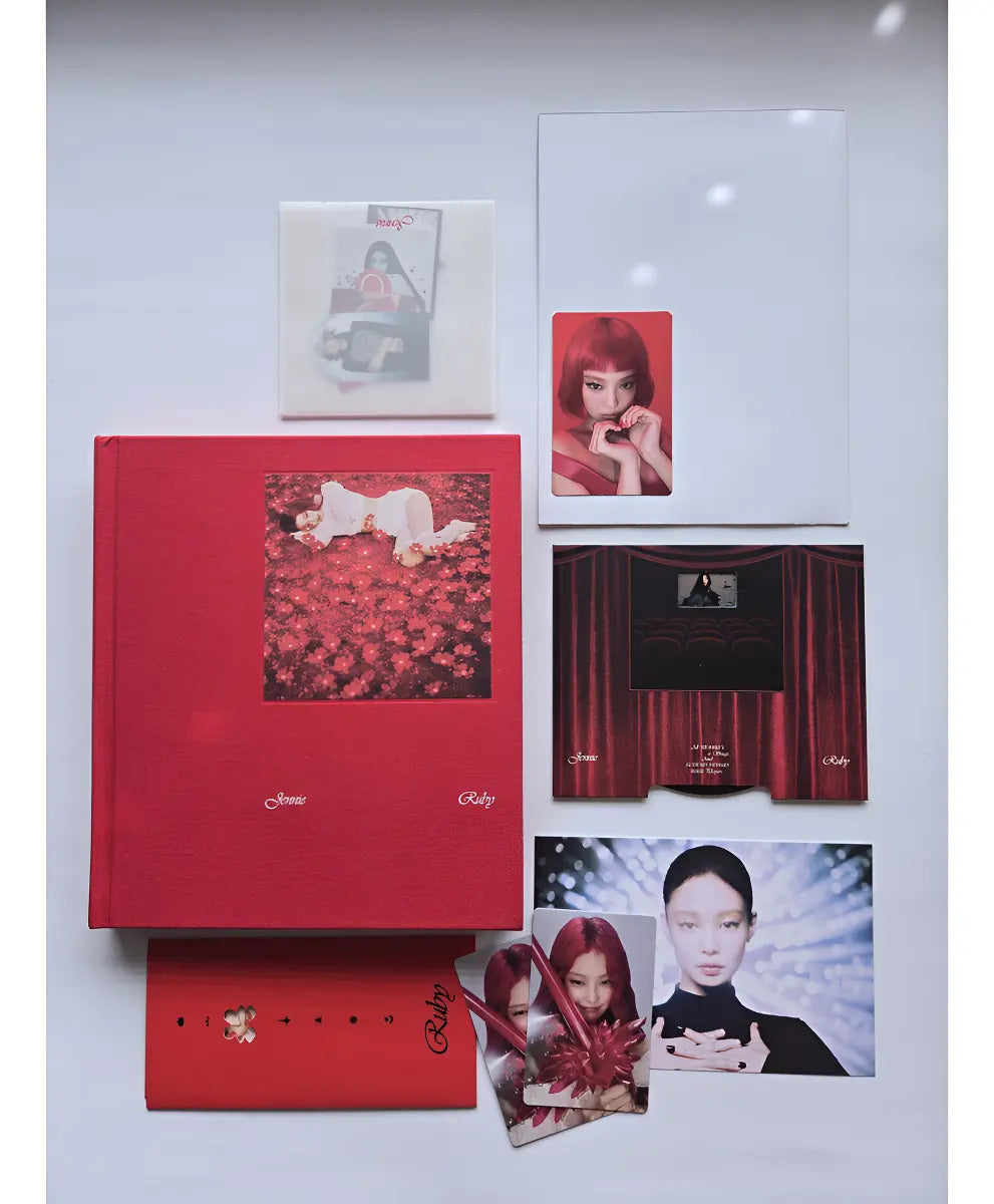 Jennie ( Blackpink ) The 1st Studio Album [ Ruby ] Photobook