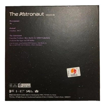 Jin / Bts The Astronaut Kpop Komca Original Disco Cd