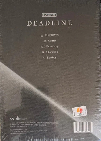 Blackpink 3rd Mini Album Deadline Original Versión Jisoo