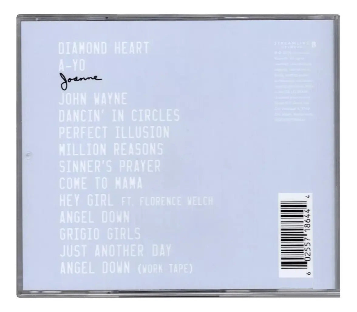 Lady Gaga Joanne Disco Cd (14 Canciones)