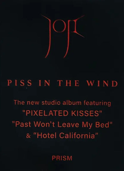 Joji Piss In The Wind Limited Lp