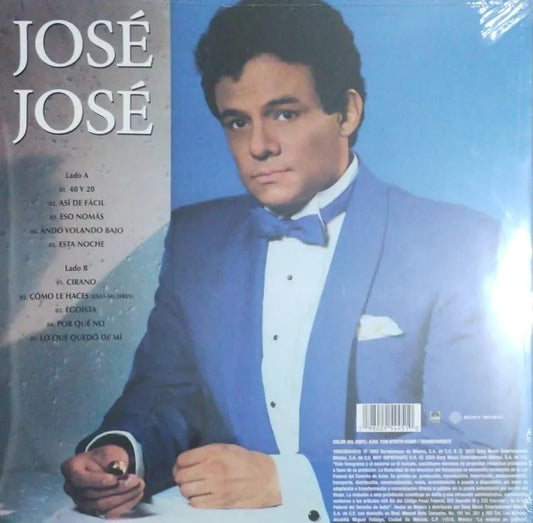 Jose Jose 40 Y 20 Lp Vinyl Blue Marbled