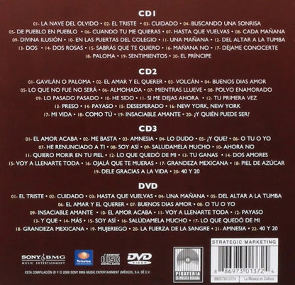 Jose Jose - Lo Esencial De Jose Jose - 3 Discos Cd + Dvd