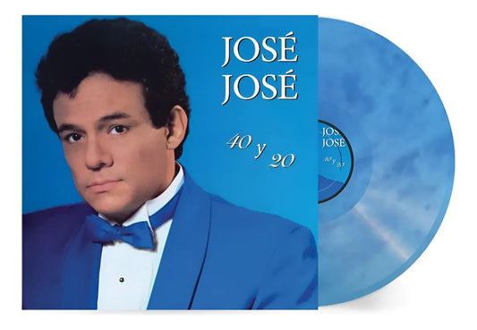 Jose Jose 40 Y 20 Lp Vinyl Blue Marbled
