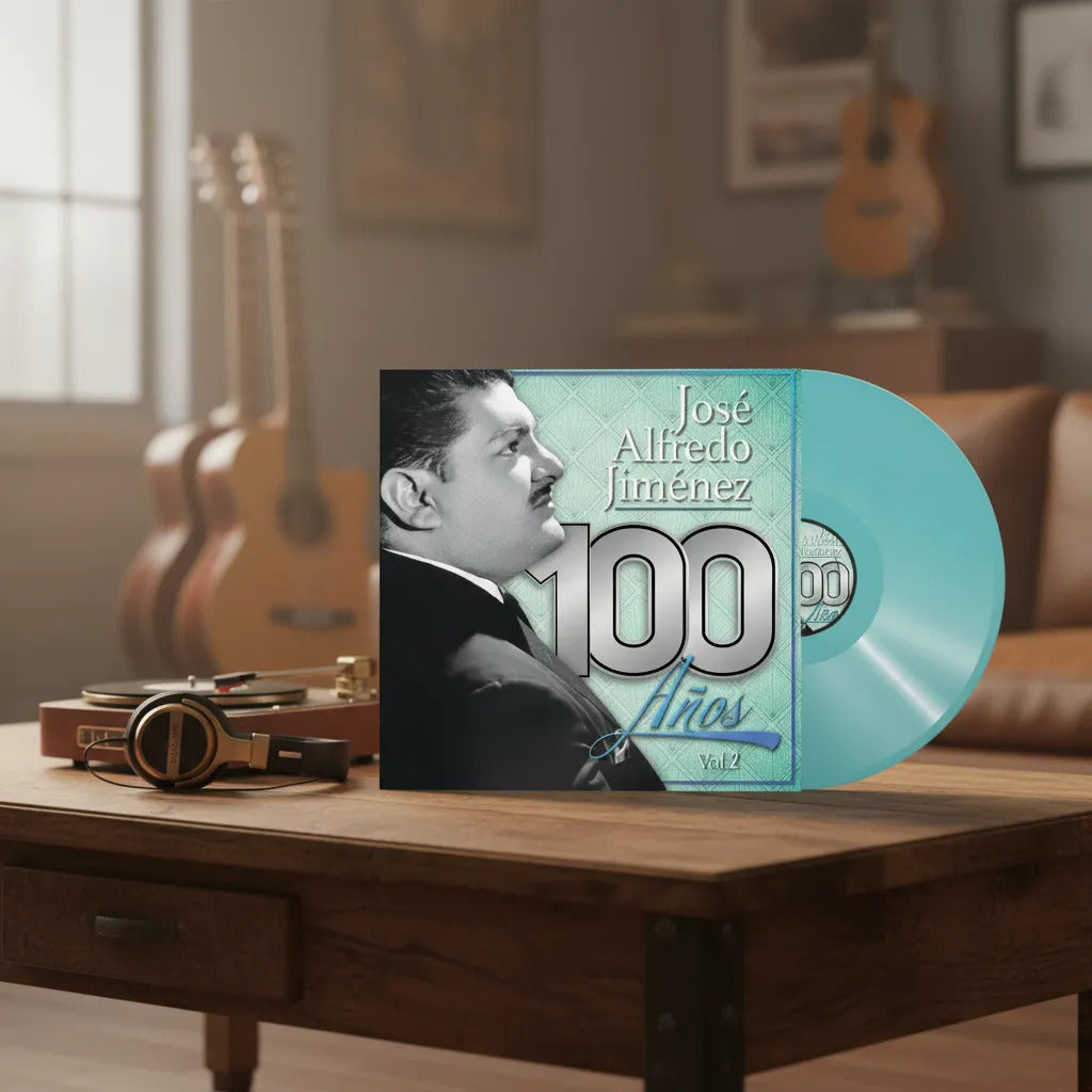 Jose Alfredo Jimenez 100 Años Volumen 2 Azul Clear Lp Vinyl