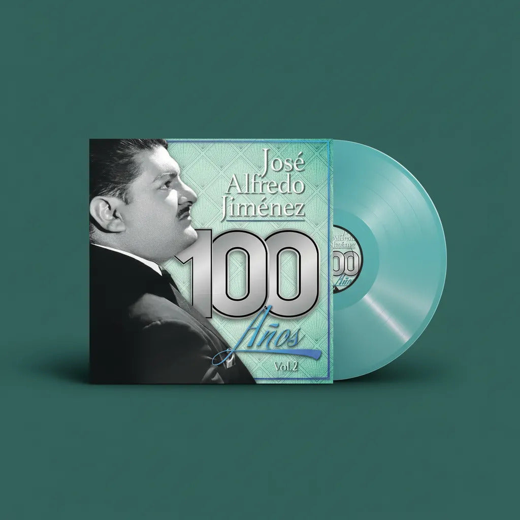 Jose Alfredo Jimenez 100 Años Volumen 2 Azul Clear Lp Vinyl