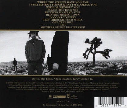 U2 - The Joshua Tree - Disco Cd (11 Canciones)