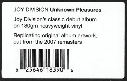 Joy Division Unknown Pleasures Lp Acetato Vinyl