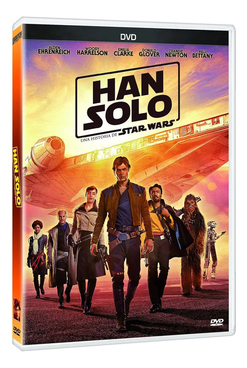 Han Solo Una Historia De Star Wars Pelicula Dvd