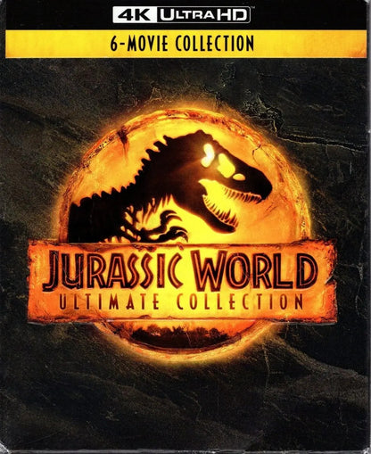 Jurassic World Ultimate 6 Peliculas 4k + Blu-ray + Hd