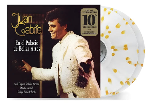 Juan Gabriel En El Palacio De Las Bellas Artes 2 Lp Vinyl