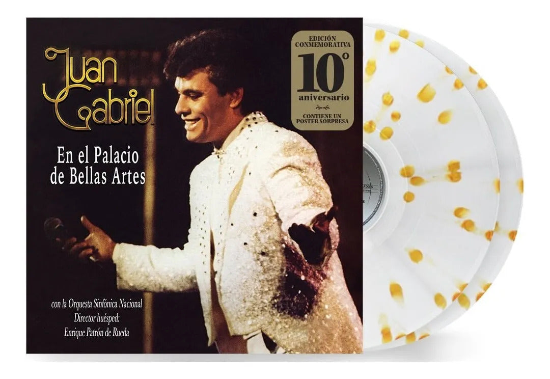 Juan Gabriel En El Palacio De Las Bellas Artes 2 Lp Vinyl