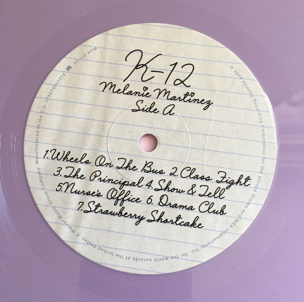 Melanie Martinez K-12 Lila Vinilo Urban Outfiters Importado