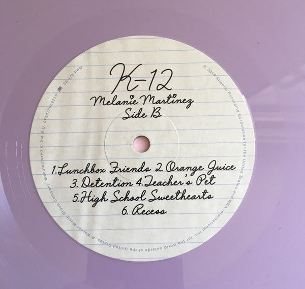 Melanie Martinez K-12 Lila Vinilo Urban Outfiters Importado