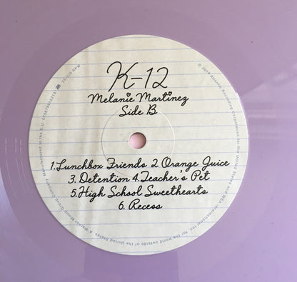 Melanie Martinez K-12 Lila Vinilo Urban Outfiters Importado