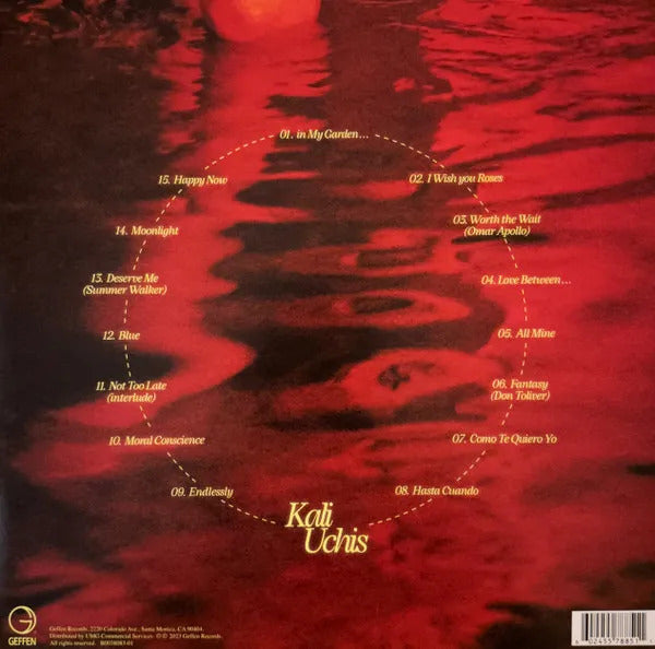 Kali Uchis Red Moon In Venus Exclusive Baby Edition Lp Vinyl Edición Limitada