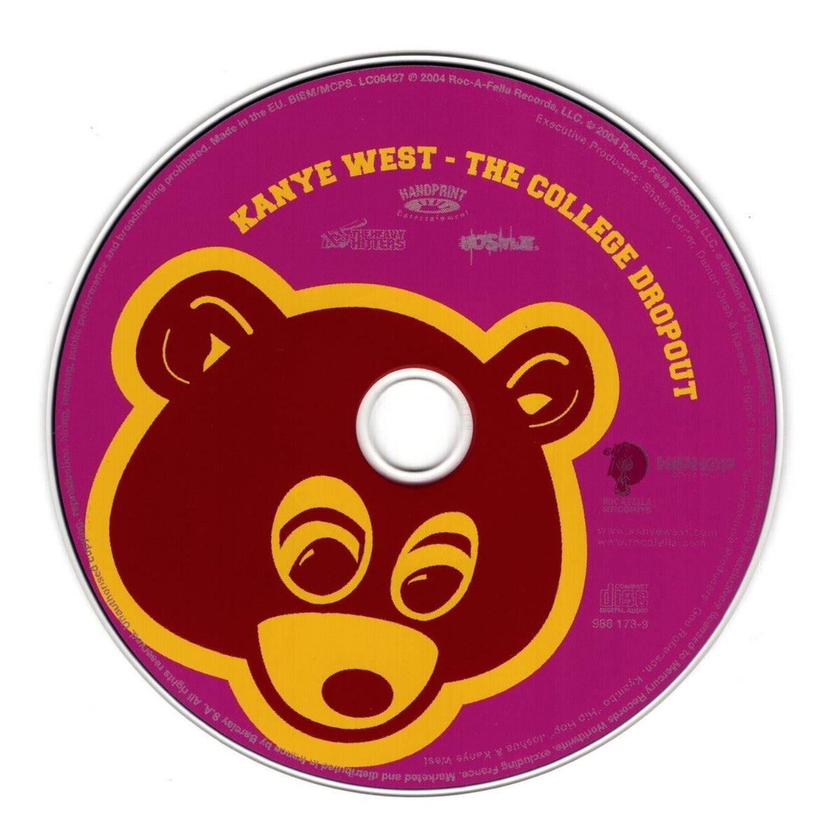 Kanye West The College Dropout Disco Cd