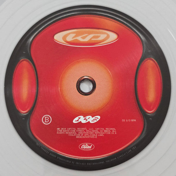 Katy Perry 143 Lp Vinyl Ltd Clear Alternative Artwork