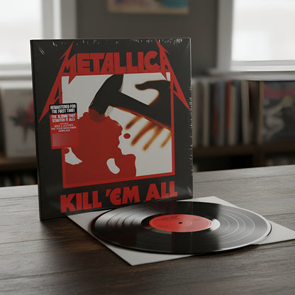 Metallica Kill Em All Remastered Lp Vinyl Remastered Edition