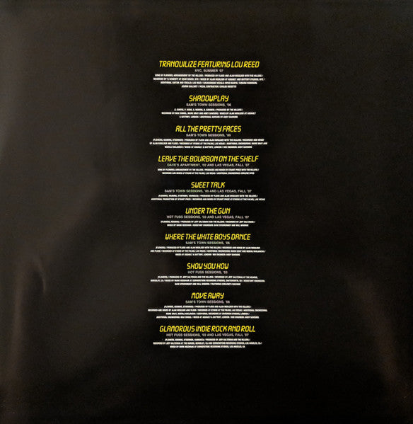The Killers Sawdust Limited Edition Neon Yellow 2 Lp Vinyl Edición Limitada