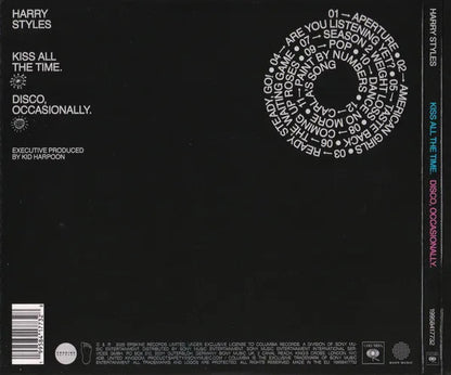 Harry Styles Kiss All The Time Disco Occasionally Cd
