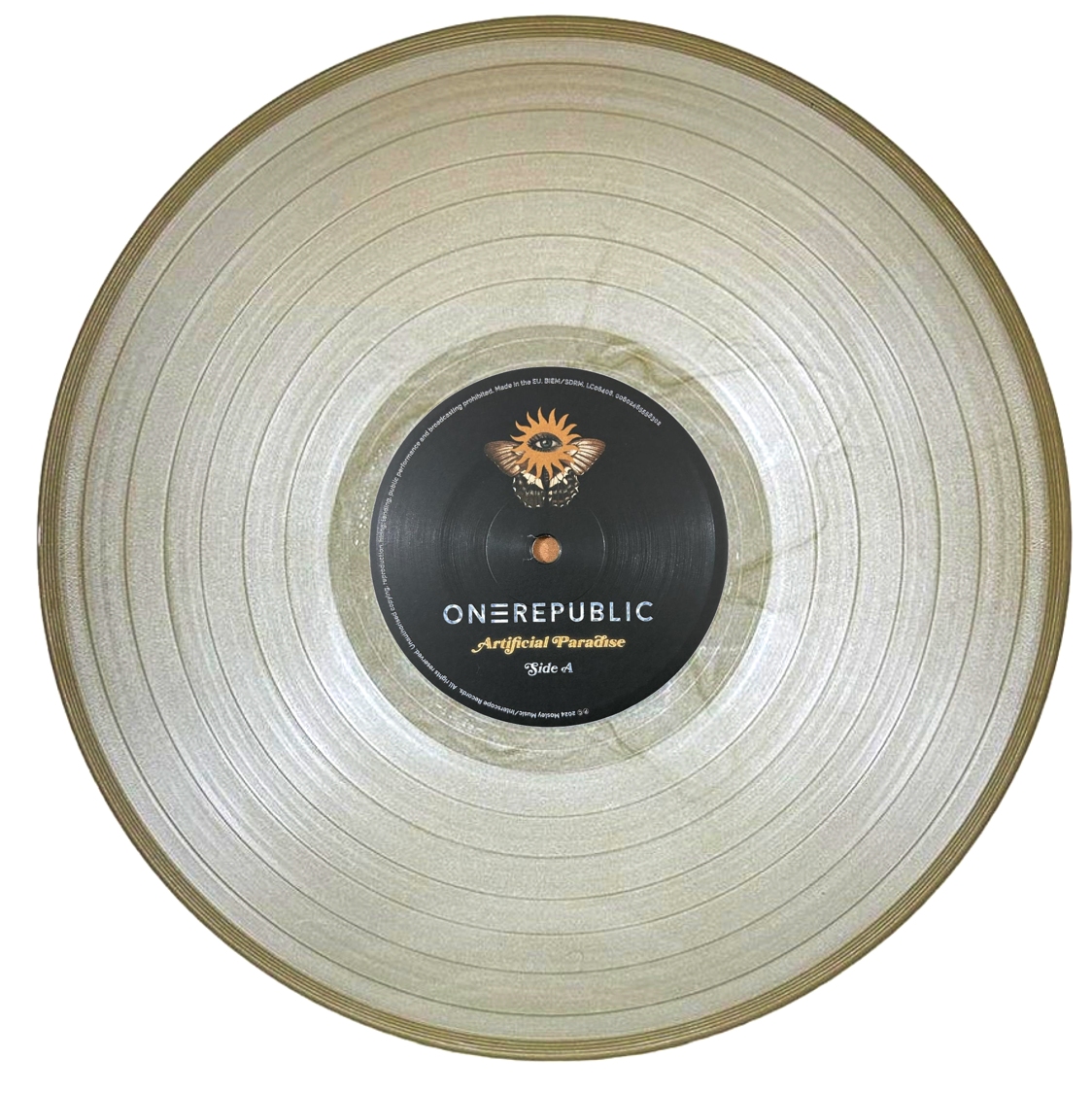One Republic Artificial Paradise Dorado Gold Lp Vinyl