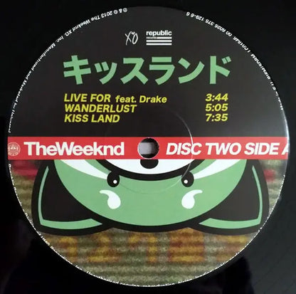 The Weeknd Kiss Land 2 Lp Vinyl