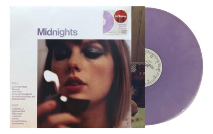 Taylor Swift Midnights Lavander Marbled Target Lp Vinyl