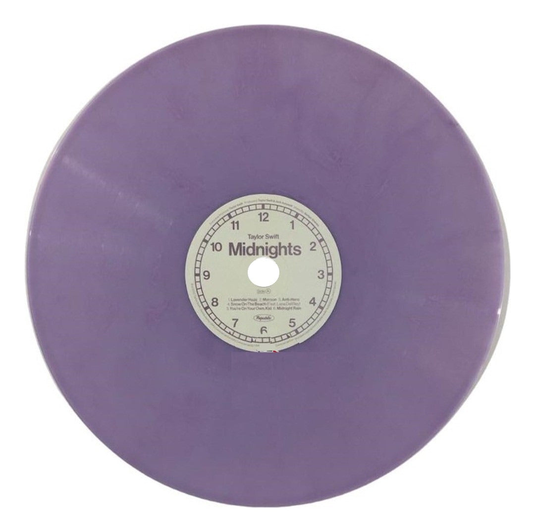 Taylor Swift Midnights Lavander Marbled Target Lp Vinyl