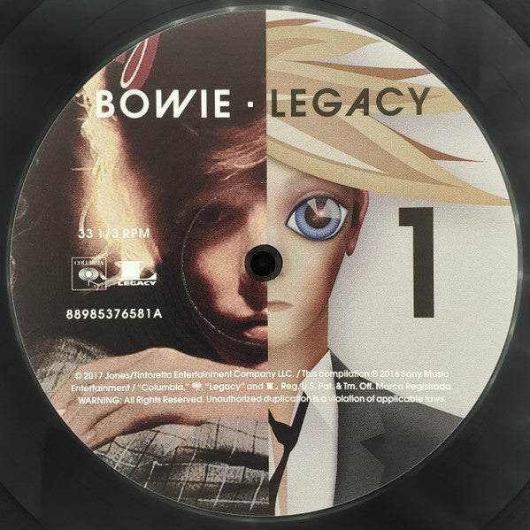Legacy - David Bowie - 2 Lp 's Vinyl - Nuevo (20 Canciones)