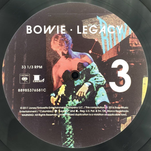 Legacy - David Bowie - 2 Lp 's Vinyl - Nuevo (20 Canciones)