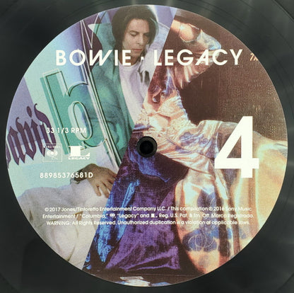 Legacy - David Bowie - 2 Lp 's Vinyl - Nuevo (20 Canciones)