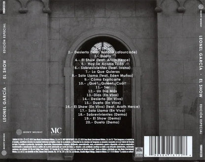 Leonel Garcia El Show ( Sin Bandera ) Disco Cd
