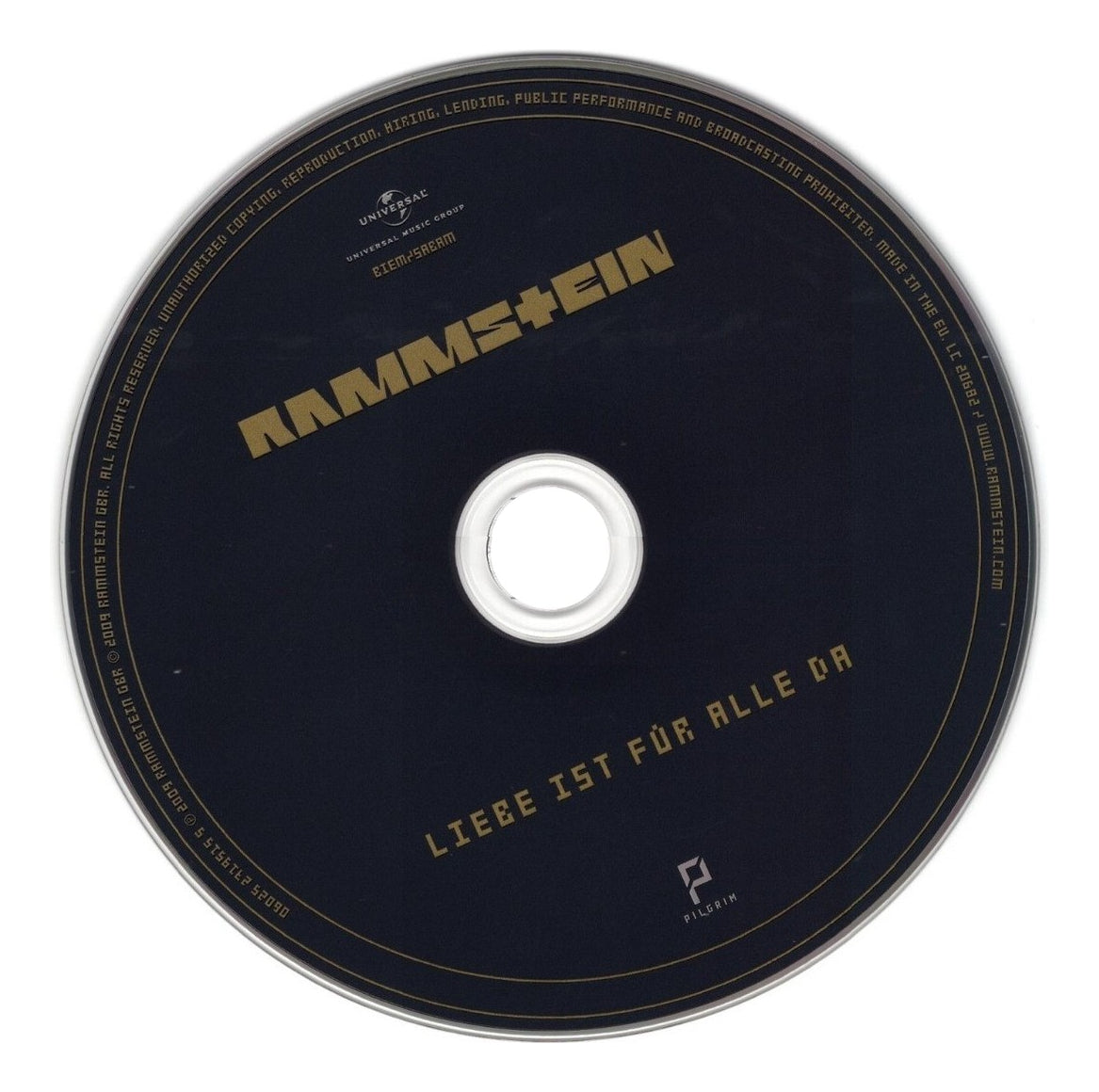 Rammstein - Liebe Ist Fúr Alle Da - Disco Cd (11 Canciones)