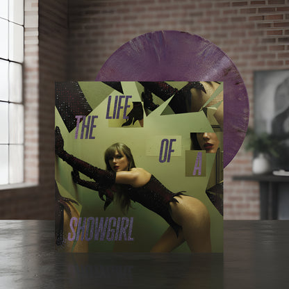 Taylor Swift The Life Of A Showgirl Bug Violet Shim Lp Vinyl