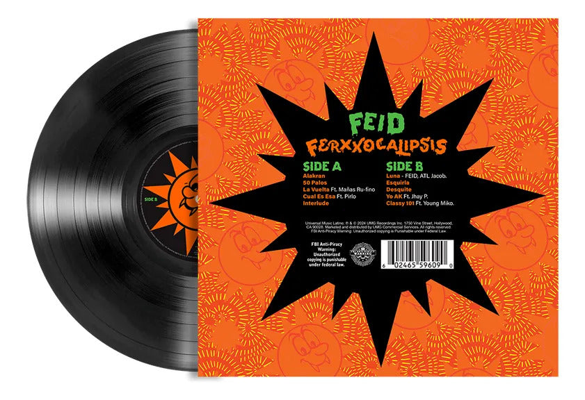 Feid Ferxxocalipsis Vinyl Lp Black