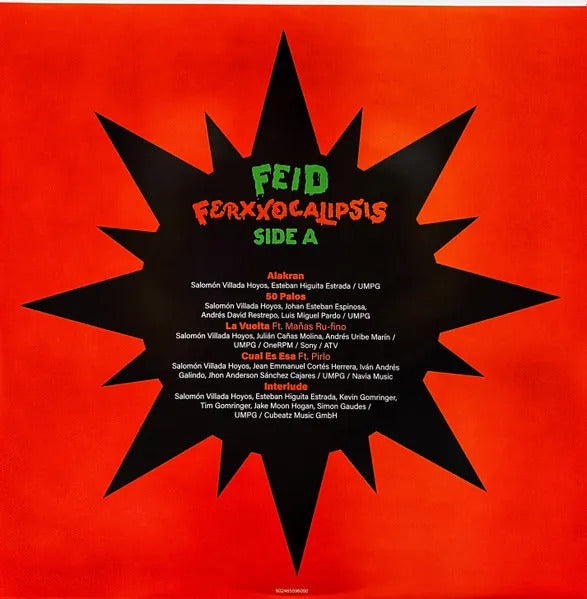 Feid Ferxxocalipsis Vinyl Lp Black
