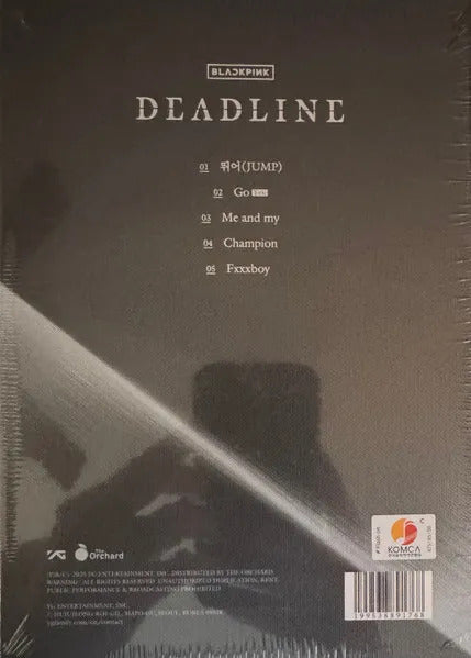 Blackpink 3rd Mini Album Deadline Original Versión Lisa