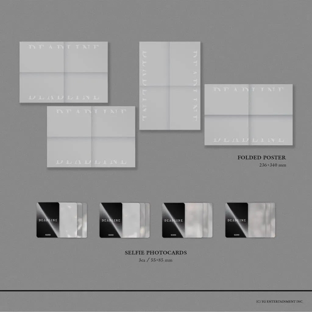 Blackpink 3rd Mini Album Deadline Original Versión Rose