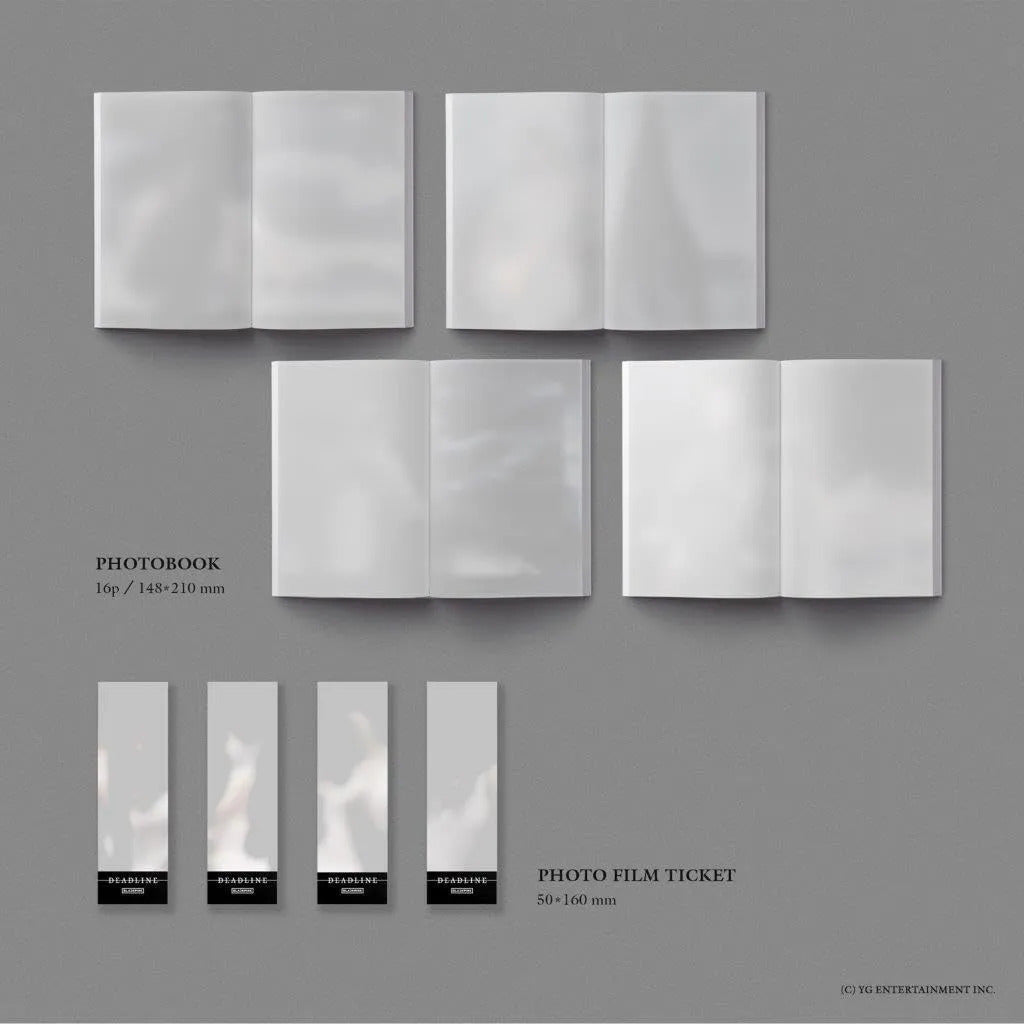 Blackpink 3rd Mini Album Deadline Original Versión Rose