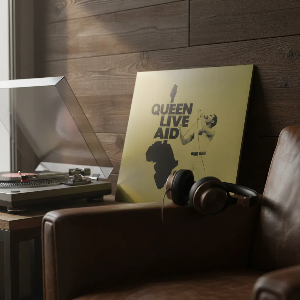 Queen Cool Live Aid Lp Vinyl